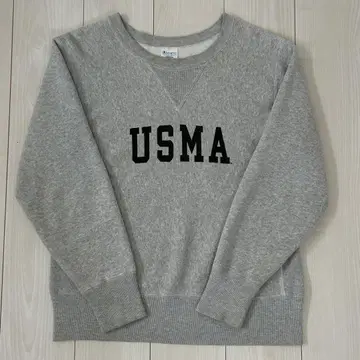 BEAMS 별주 복각 챔피온 청단색 USMA 리버스 위브 M