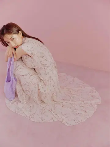 snidel 티어드 플리츠 원피스