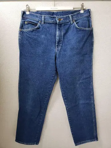 90s l.l.bean 엘엘빈 USA제 데님 팬츠 가죽 W36L30