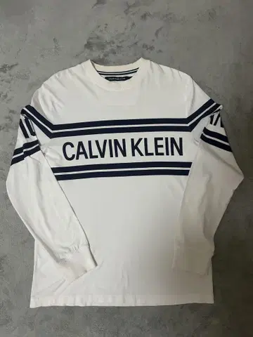 CALVIN KLEIN JEANS 긴팔 셔츠 화이트
