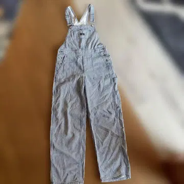 WORK WEAR 스트라이프 오버롤