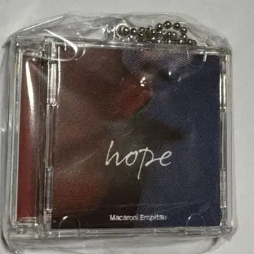마카로니 연필 hope CD풍 키링 마카엔