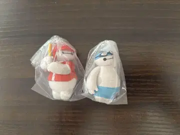 베이맥스 캡슐 토이 2개 세트 야구&수영