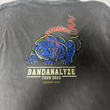 CHALLENGER BANDANALYZE TOUR 2023 긴팔 티셔츠