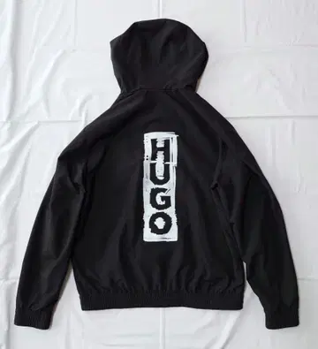 HUGO BOSS 휴고 보스 폴리에스테르 후드 집업 블루종
