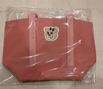 라브러리 바이 페이러 올드 테디 토트백 핑크