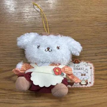 카페 츠바키 폼폼푸딩 마카롱 봉제 인형 마스코트