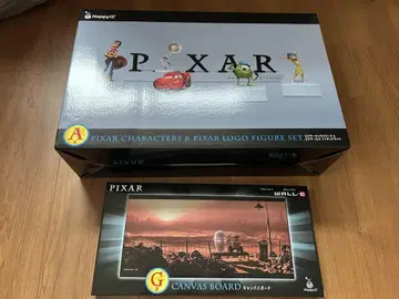 픽사 복권 A상 피규어 G상 캔버스 보드 월리 2종 세트
