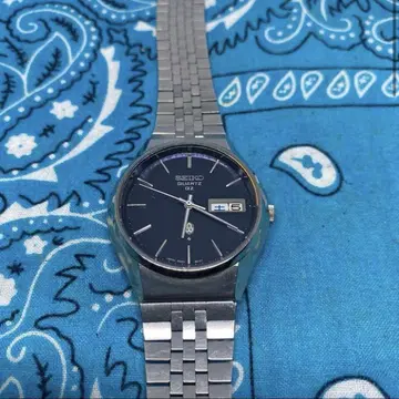 새상품급 작동 SEIKO QZ 0923-8010 쿼츠 정품 벨트 포함
