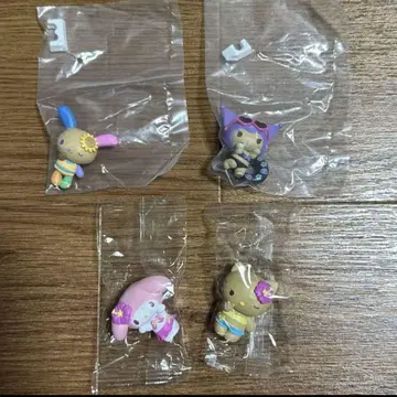 산리오 캐릭터즈 모두 함께 바캉스 피규어 4종 세트