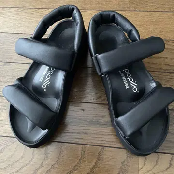 Papillio 블랙 스포츠 샌들