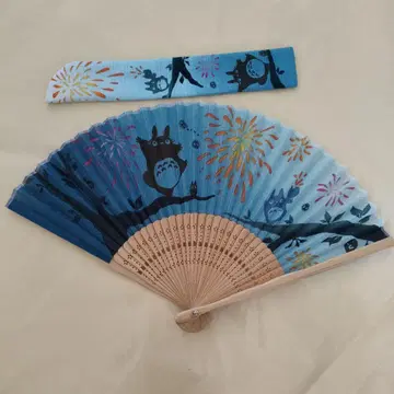 이웃집 토토로 부채 세트 여름 밤의 한때