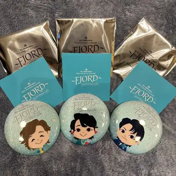 FJORD 기념일 라이브 캔뱃지 3개 세트