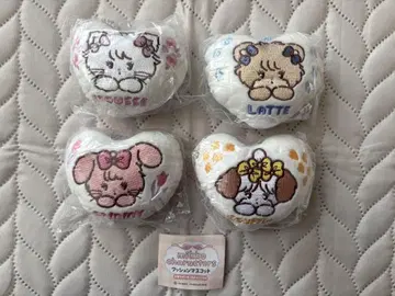 mikko characters 쿠션 마스코트 4종 세트