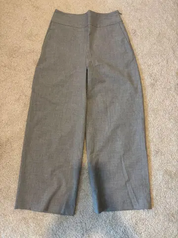 UNITED ARROWS 그레이 와이드 팬츠 40