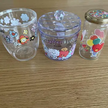BTS 용기 3개 세트
