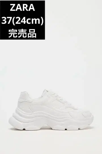 ZARA 자라 찬키 플랫폼 스니커즈 37 24cm 완판템