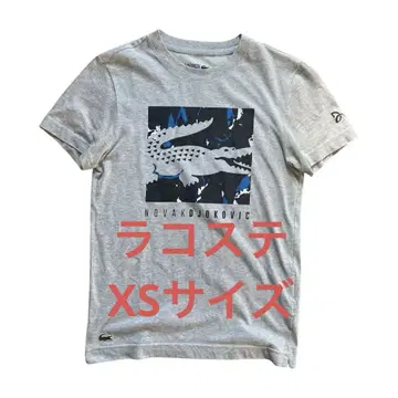 라코스테 (LACOSTESPORT) 노박 조코비치 반팔 티셔츠 그레이