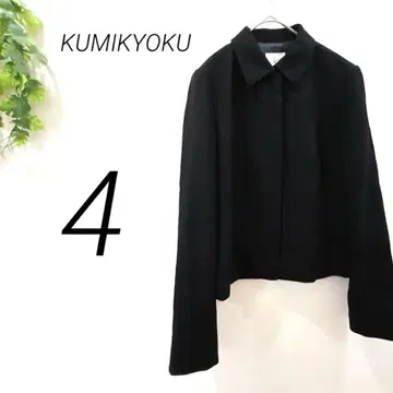 KUMIKYOKU 자켓 세레모니 블랙 정장 오피스