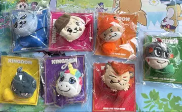 3대째 폼폼 캐릭터 헤어 밴드 KINGDOM 컴플리트 세트