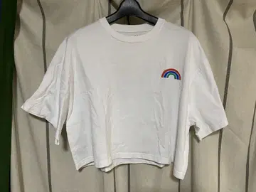 x-girl RAINBOW CROPPED SS 티셔츠 사이즈 2
