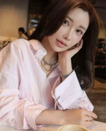 JOSEMOON STRIPE SHIRT 핑크