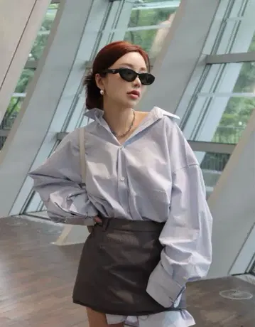 JOSEMOON SHIRT 조제문 셔츠 SAX