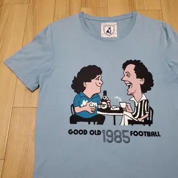 축구 정키 마라도나 플라티니 프린트 티셔츠