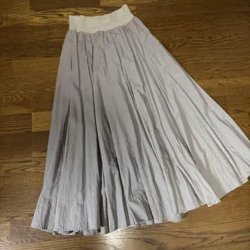 플레어 스커트 모카 베이지 MONILE 프리 사이즈