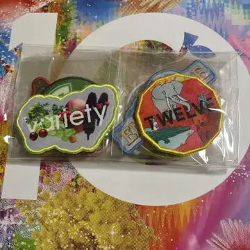 Mrs. GREEN APPLE 10 와펜 10종