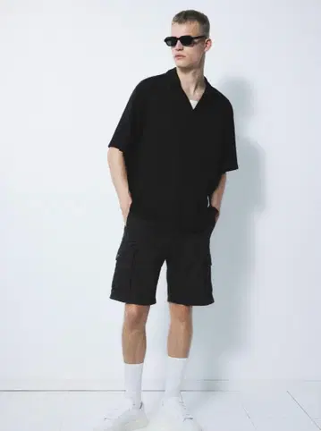 레귤러 핏 카고 숏 팬츠