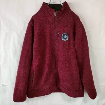 BEVERLY HILLS POLO CLUB 집업 후드티 빨간색 LL