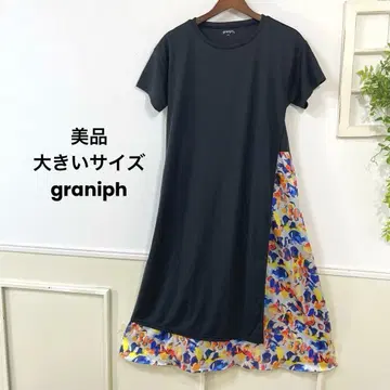 새상품급 빅 사이즈 그라니프 그라니프 롱 원피스