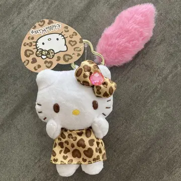 헬로키티 레오파드 무늬 참