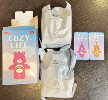 미개봉 새상품 POPMART COZYLIFE 케어 베어 2개 세트