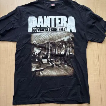 PANTERA 펄테라 티셔츠 하드코어 헤비메탈