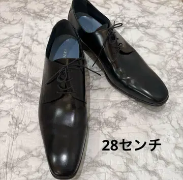 BENIR 블랙 레이스업 슈즈 28cm