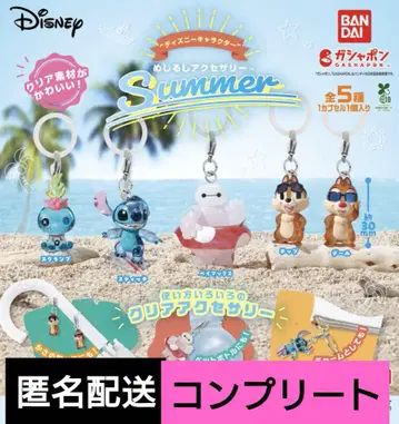 디즈니 캐릭터 메지루시 액세서리 Summer 컴플리트 가챠