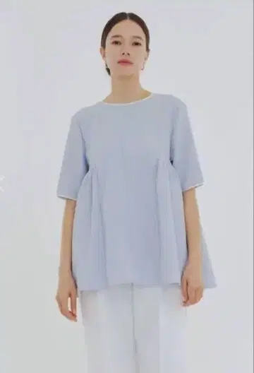 yori 후쿠레 사이드 개더 블라우스 36