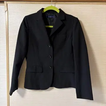 블랙 블레이저 상하의 세트