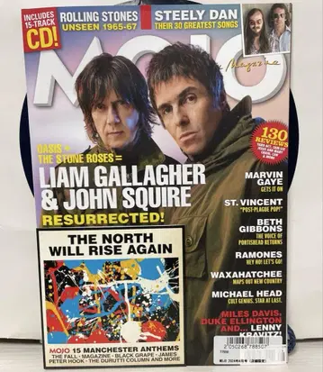 MOJO 2024/4/CD 포함 oasis 리암 갤러거 SR 존 스콰이어