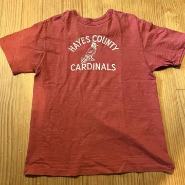 HAYES COUNTY CARDINALS 티셔츠 빨간색