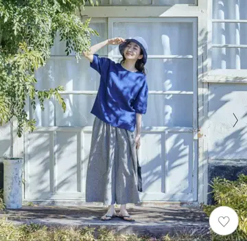 나카가와 마사시치 상점 다카시마 치지미 큐롯 팬츠