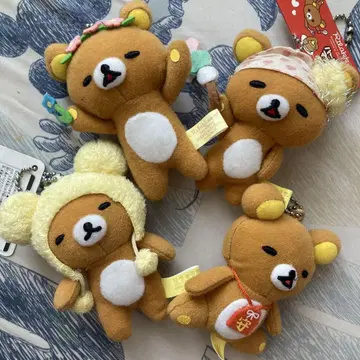 리락쿠마 마스코트 키링