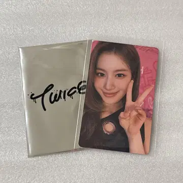 TWICE 사나 혜택 트레이딩 카드