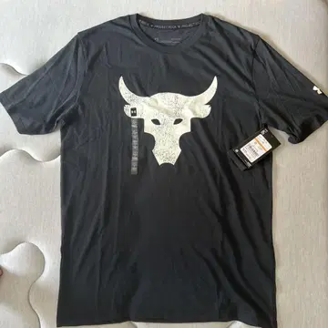 Under Armour Project Rock 블랙 티셔츠 S