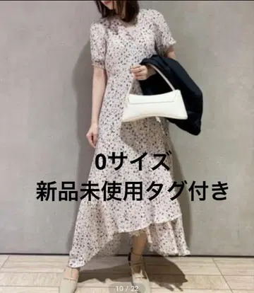프레이 아이디 꽃무늬 플라워 카슈쿨 원피스 반팔 frayi.d