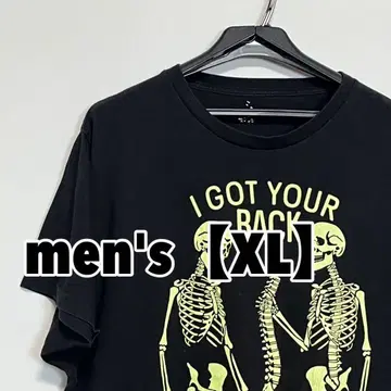 F437 반팔 프린트 티셔츠 [XL]