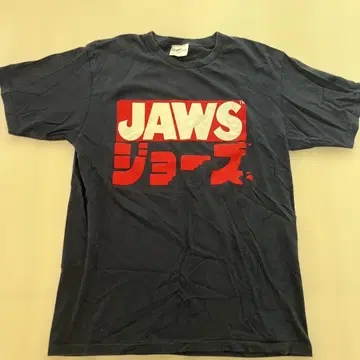 JAWS 네이비 티셔츠