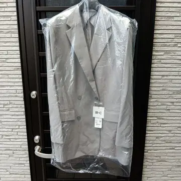 미사용 유니클로 C 유니클로 감동 더블 자켓 릴랙스 핏 2XL